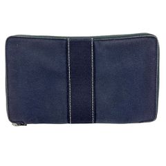 HERMESエルメス ドーヴィル パースGM 長財布 ブラック キャンバス HERMESエルメス ドーヴィル パースGM 長財布 ブラック キャンバス