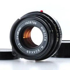 2026年最新】M-ROKKOR 40mm F2の人気アイテム - メルカリ