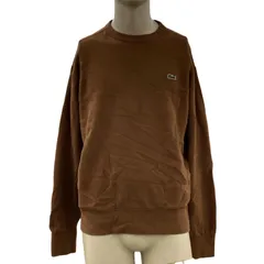 186004 現状品 LACOSTE ラコステ スウェット・トレーナー L ブラウン メンズのサムネイル