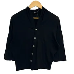 tricot COMMEdesGARCONS(トリココムデギャルソン) カーディガン サイズS レディース - 黒 七分袖のサムネイル
