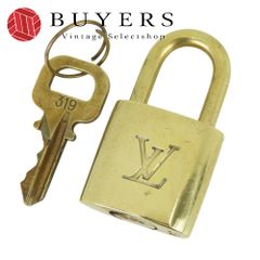 【中古】 ルイ・ヴィトン カデナ キーセット No.319 メタル ゴールド 南京錠 パドロック メッキ レディース 女性 LOUIS VUITTON