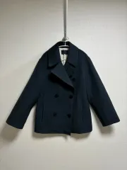 LANVIN ランバンコレクション ウール混 ダブル ピーコートのサムネイル