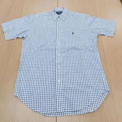 Ralph Lauren BLAKE 90s チェック柄 ポニー刺繍 Mのサムネイル