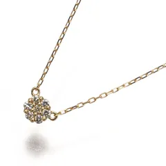 アーカー ネックレス ダイヤ ダイヤモンド 0.04ct エクレラージュ プチ パヴェ K18YG #198689のサムネイル