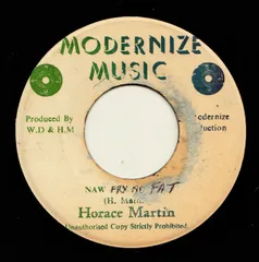 7” Horace Martin Naw Fry No Fat NONE Modernize Music /00080のサムネイル