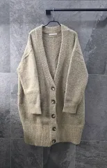 オーバーサイズ ロング ニット カーディガンのサムネイル