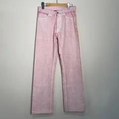 ATELIER SAB アトリエサブ デニムパンツ フレアパンツ ブーツカット コットン100% 日本製 アメカジ ピンク サイズ46 NC6のサムネイル