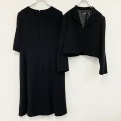 TOKYO IGIN　冠婚葬祭セットアップ/喪服　ワンピース　黒　ブラック　21BRサイズ　古着のサムネイル