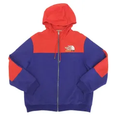 【本物保証】 箱付 グッチ GUCCI × ノースフェイス THE NORTH FACE コラボ スウェット切替ジップアップパーカー 671462 L メンズ パーカーのサムネイル