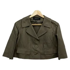 EPOCA(エポカ) ジャケット サイズ38 M レディース美品  - グレー 七分袖/ショート丈/春/秋のサムネイル