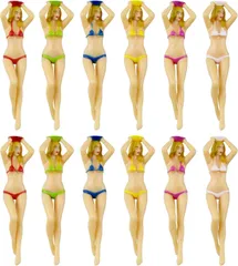 ゴルフティー 12本セット 面白デザイン おもしろグッズ コンペ景品 ゴルフ好きへのプレゼントに最適 カラフル6色入り 耐久性のあるプラスチック製 ユニークなゴルフアイテム パーティー 景品にもおすすめ　a-1311のサムネイル