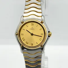 EBEL エベル 18K GOLD BEZEL 11663376 ゴールド QZ レディース 18K ベゼル 腕時計 稼働品のサムネイル