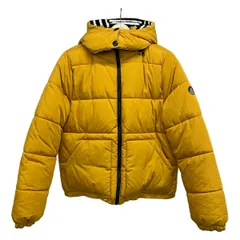 PETIT BATEAU(プチバトー) ブルゾン サイズM レディース美品  - ダークイエロー 長袖/中綿/ジップアップ/リバーシブル/秋/冬のサムネイル