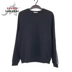 超美品 HERMES エルメス 22AW RunH サイズL ブラック 黒 ホワイト 白 H167515HA013XL トレーナー スウェット 裏起毛 メンズ 503319【中古】のサムネイル