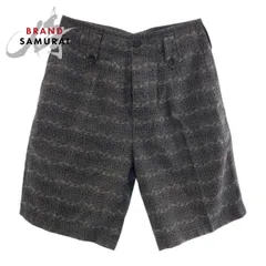 美品 LOUIS VUITTON ルイヴィトン クリストファー ネメス ブラック  グレー コットン CA36929 ショートパンツ ハーフパンツ メンズ 506305【中古】のサムネイル