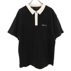 FR2 エフアールツー ゴルフ 半袖 ポロシャツ 3XL ブラック ビッグサイズ メンズ 古着のサムネイル