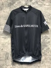 KK792 リオンドカペルミュール Lion de KAPELMUUR 半袖 サイクルジャージ 黒 XLのサムネイル