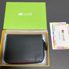 新品箱付き マイワリット マイウォリット MYWALIT Small Wallet with Zipround Purse ジップパース MY2264