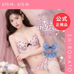 【新品】サンエイ 脇高マリーブーケ ブラセット ABCD ブラジャー ショーツ セット 谷間 盛り胸 丸胸 美胸 SANEI(A70-M、A75-M)のサムネイル
