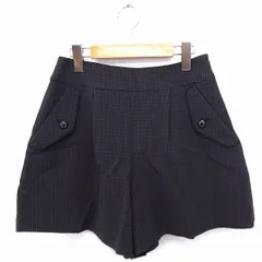 エニィスィス エニシス anySiS パンツ チェック キュロット ショート 2 グレー 灰 /FT15のサムネイル