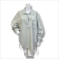 参考上代16,500円 未使用 MAISON SPECIAL Waterproof Work Shirt ウォータープルーフワークシャツ メゾンスペシャル 11241311507 グレー 2 （767MG）のサムネイル