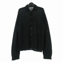 アワーレガシー OUR LEGACY EVENING POLO イブニングポロ ニットポロカーディガン 長袖 46 ブラック 黒 M4213ECFSEのサムネイル
