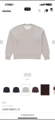 3 ビズビム(visvim) COURT SWEAT L/S スウェットのサムネイル