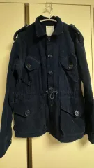 3 VISVIM ビズビム 13SS コーデュロイ コンバット ジャケット ネイビーのサムネイル
