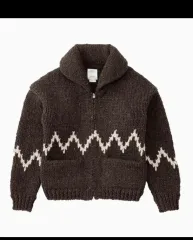 5 VISVIM ビズビム 22aw ハンドニット カウチン カーディガンのサムネイル