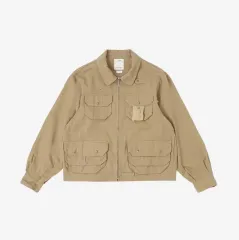 (5) VISVIM ビズビム 23AW 햄スウェード ジャケット ベージュのサムネイル