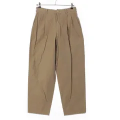 コムデギャルソンオム 田中オム 2タック テーパード パンツ ボトムス ベージュ S【中古】のサムネイル