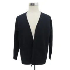 タケオキクチ TAKEO KIKUCHI カーディガン ミドル丈 L 紺 ネイビー Vネック 長袖 前開き /MA16 ■GY70のサムネイル