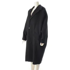 エムエムシックス 24AW シングル ブレスト ロング コート アウター S52AA0178 ブラック レディース40 メンズ44【中古】のサムネイル