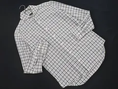 BARNYARDSTORM バンヤードストーム チェック 長袖 シャツ sizeS/白ｘ紺ｘグレー ■◇ メンズのサムネイル