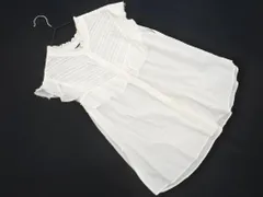 COCODEAL ココディール ピンタック フリル ブラウス シャツ size2/オフホワイト ■◆ レディースのサムネイル