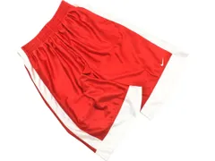 NIKE ナイキ バスケットボール サイドライン ロゴ ハーフ パンツ sizeL/赤ｘ白 ■■ メンズのサムネイル