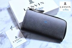 新品 LANVIN en Bleu 4連 キーケース マチ有り 561602 ランバン オン ブルー キーホルダーのサムネイル