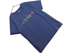 mont-bell モンベル プリント Tシャツ sizeL/紺 ■◆ レディースのサムネイル