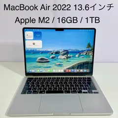 2026年最新】MacBooK air m2 16gb シルバーの人気アイテム - メルカリ