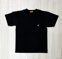 京都店 新品 HUMAN MADE(ヒューマンメイド) ヒューマンメイド ポケット ロゴ 半袖Tシャツ ブラック Sのサムネイル