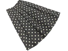OPAQUE CLIP オペークドットクリップ ドット タック ロング スカート size38/黒ｘベージュ ■■ レディースのサムネイル