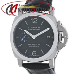 PANERAI パネライ ルミノール マリーナ クアランタ PAM01372 A番【2026年正規店購入】【中古】腕時計 メンズ ステンレススチールxアリゲーター /40567のサムネイル
