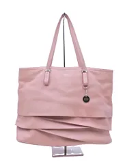 NINA RICCI ニナリッチ レザー トート バッグ ライトピンクベージュ ■■ レディースのサムネイル