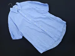 BROOKS BROTHERS ブルックスブラザーズ リネン100% ボタンダウン シャツ sizeL/ライトブルー ■◆ メンズのサムネイル