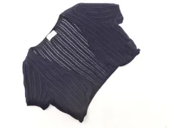 en quete アンケート ニット ボレロ カーディガン size9/紺 ■◆ レディースのサムネイル
