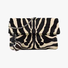 ドルチェ＆ガッバーナDolce & Gabbanaゼブラ柄  ブラック × ホワイト ハラコ のサムネイル
