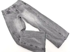 WYM LIDNM ウィムバイリドム モノマート ワイド デニムパンツ sizeL/グレー ■■ メンズのサムネイル
