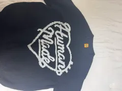 HUMAN MADE(ヒューマンメイド) ハート ニット セーター ブラック xlのサムネイル