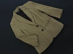 Ralph Lauren ラルフローレン ストライプ テーラード ジャケット sizeM/ベージュ ◇■ レディースのサムネイル