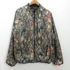 K■ジェリー/GERRY リアルツリー柄 リバーシブルジャケット【L】MENS■94【中古】のサムネイル